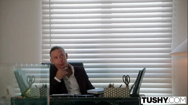 TUSHY Gorgeous anal-obsessed Hazel seduces her boss